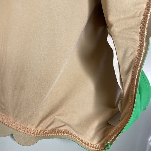 J CREW Womens High-Rise Scalloped Bikini Bottom NEW Kelly Green BF044 Sz Large L - Picture 7 of 14